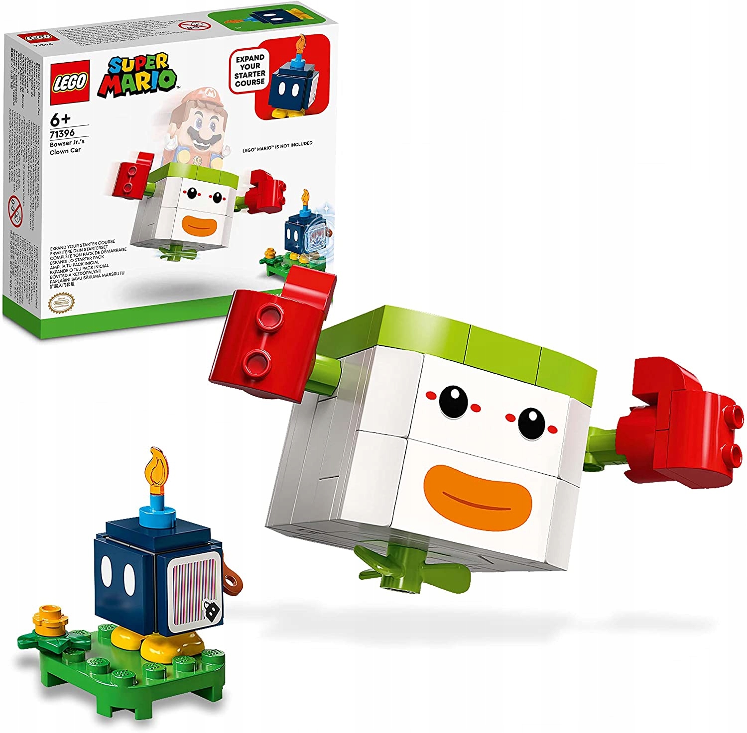 

Lego Mario 71396 Samochód klauna Bowsera Jr.