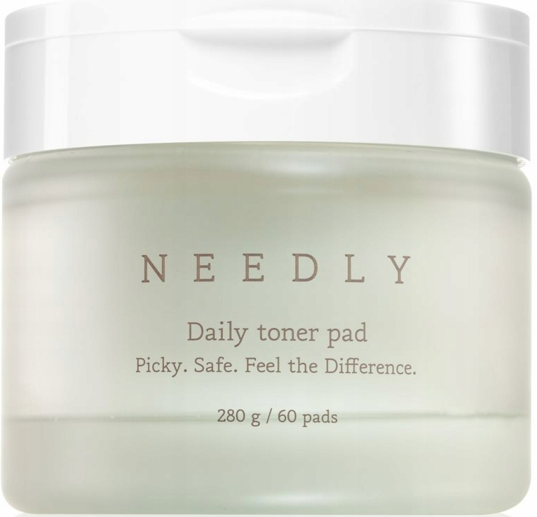 Needly Daily Toner Pad Exfoliační krémy na obličej 60 Kusů
