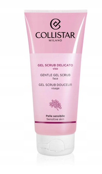 Collistar Gentle Gel Scrub peeling cukrowy do twarzy skóra wrażliwa 100ml