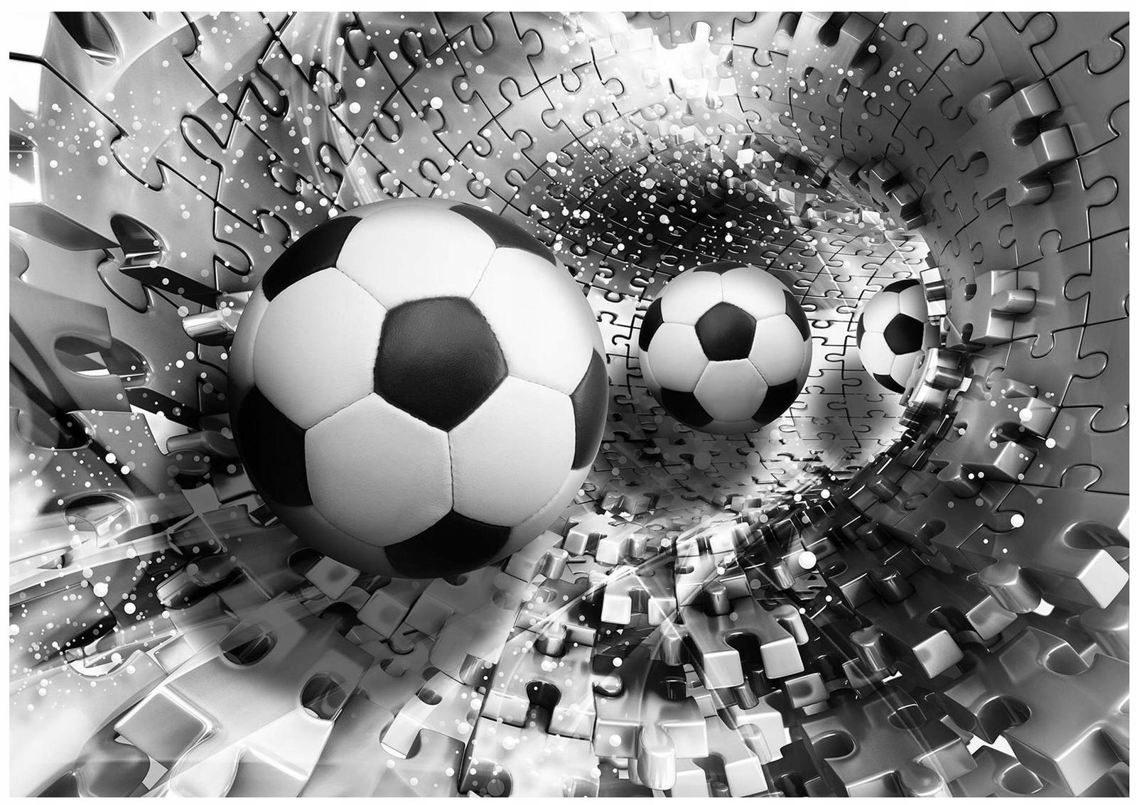 Fototapeta Míč Stadion Tunel 3D 254x184