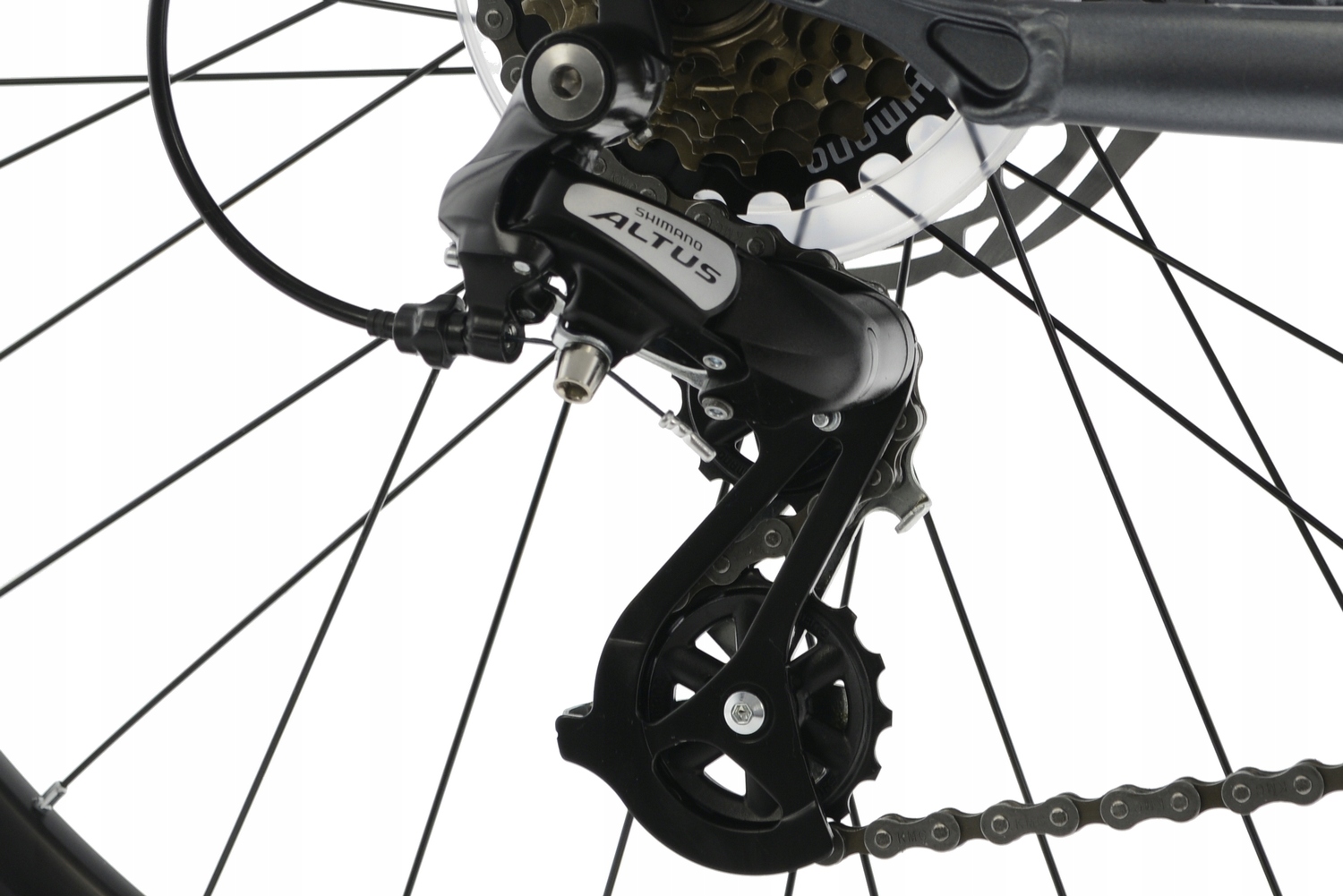 Rower MTB Kands 26 Stranger r17' graf-sele SHIMANO HYDRAULIKA w super cenie Rozmiar ramy 17 cali