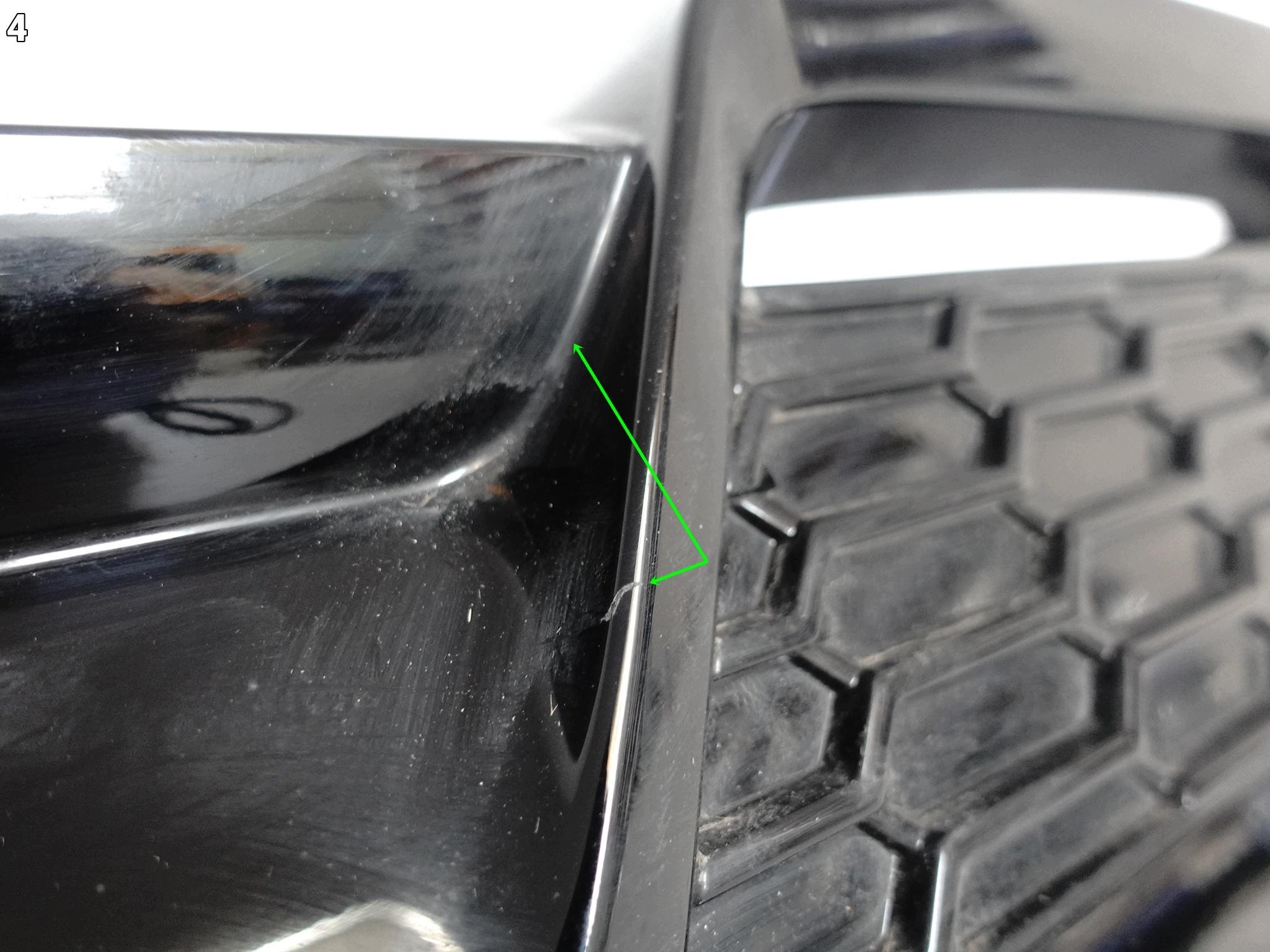 TOYOTA YARIS IV XP210 GR SPORT 20- SPOILER diffuser accessories W bumper rear part