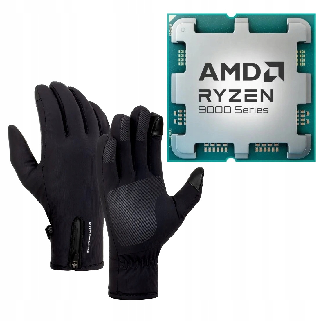 Procesor Amd Ryzen 9 9950X Tray AM5 5.7GHz zimní rukavice Xiaomi XL