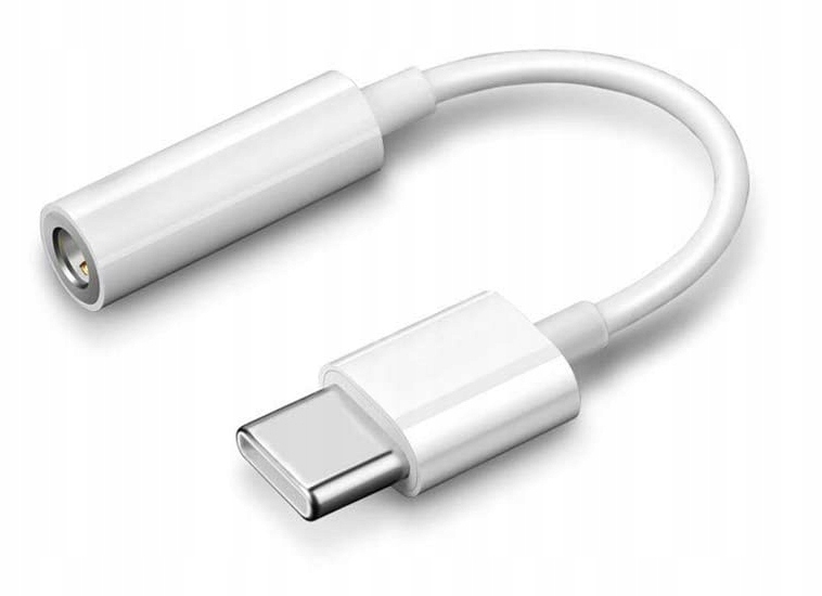 ADAPTER AUDIO SŁUCHAWEK PRZEJŚCIÓWKA USB C NA JACK
