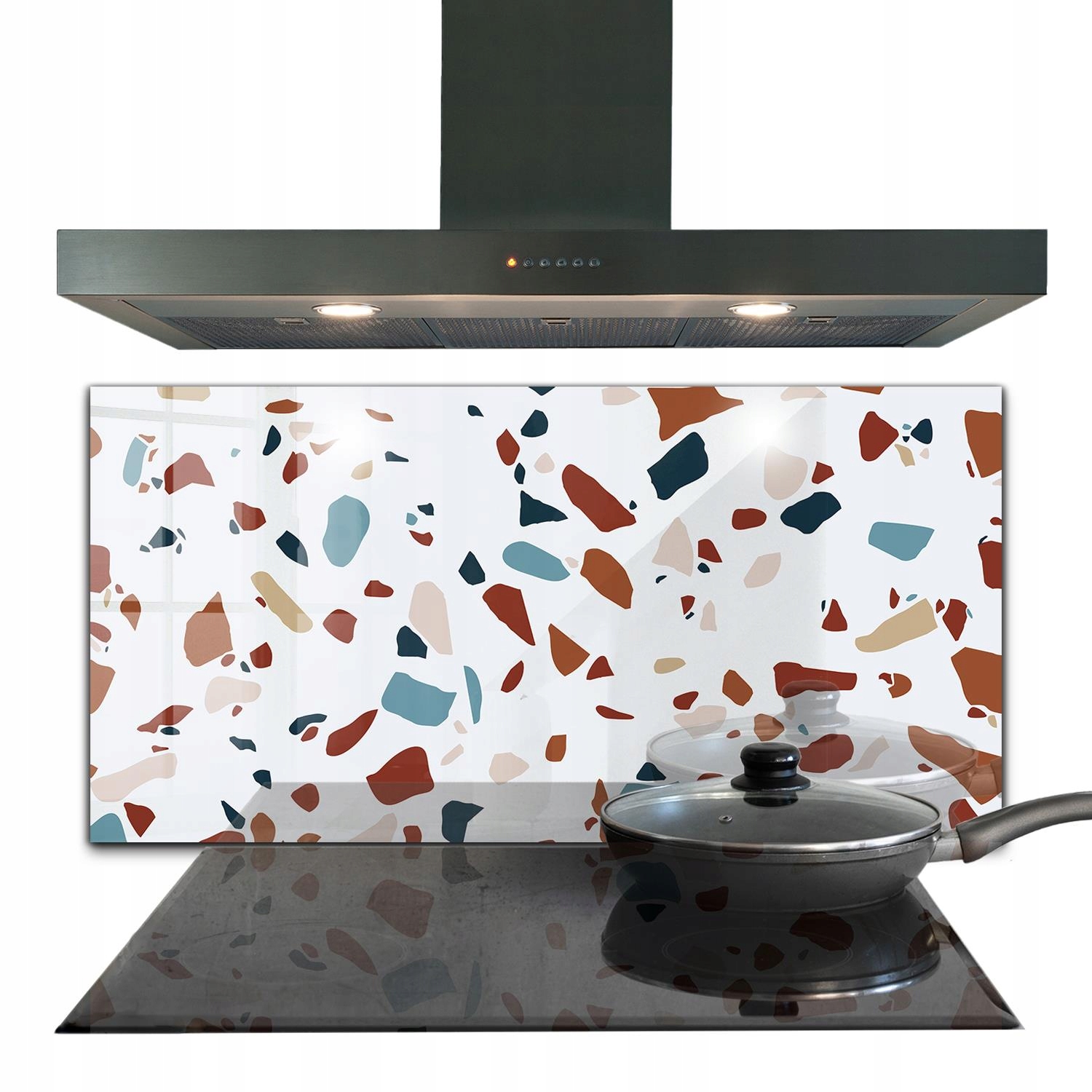 Ochranný panel do kuchyne Terrazzo Kameň 100 x 50 cm