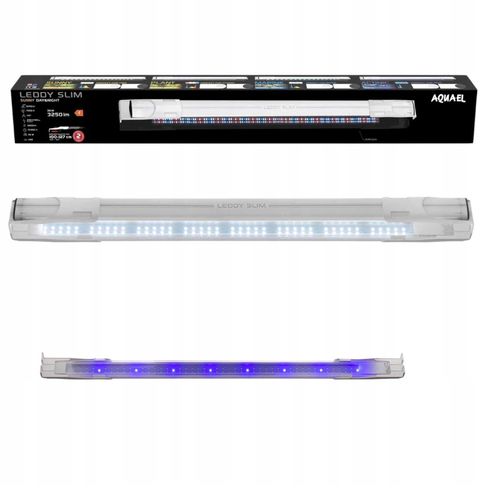 Energooszczędna belka Led Biała belka Led do akwarium 100–127 cm