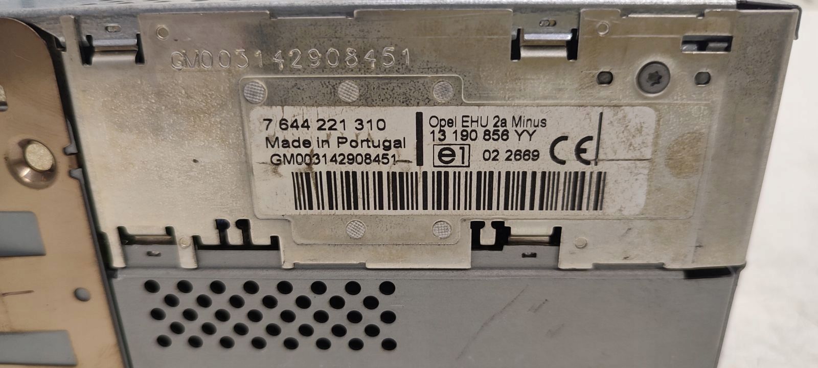 Radio display Opel Astra H HB 1,4 16V