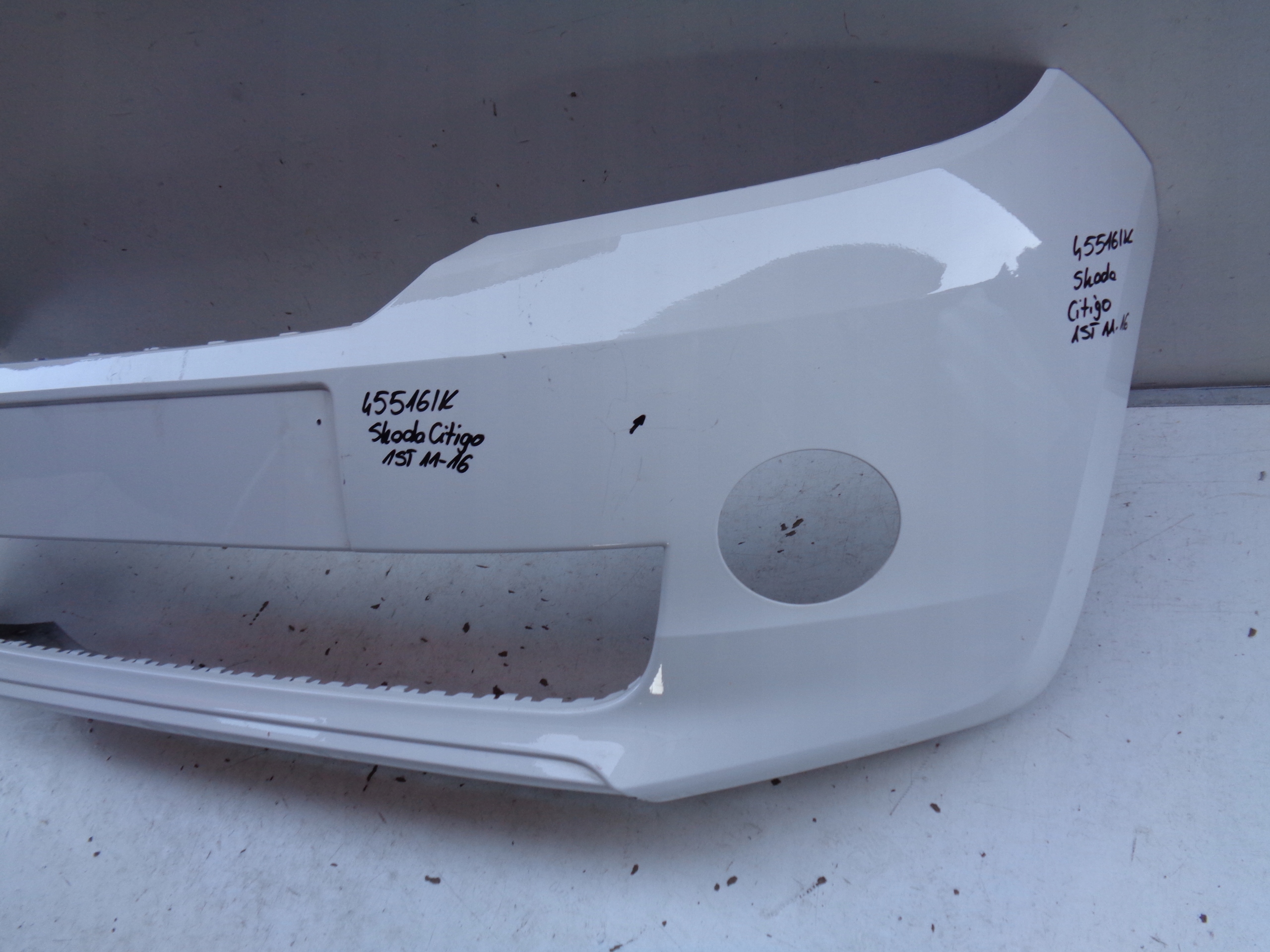 front bumper SKODA CITIGO 1ST 11-16 NR 45516