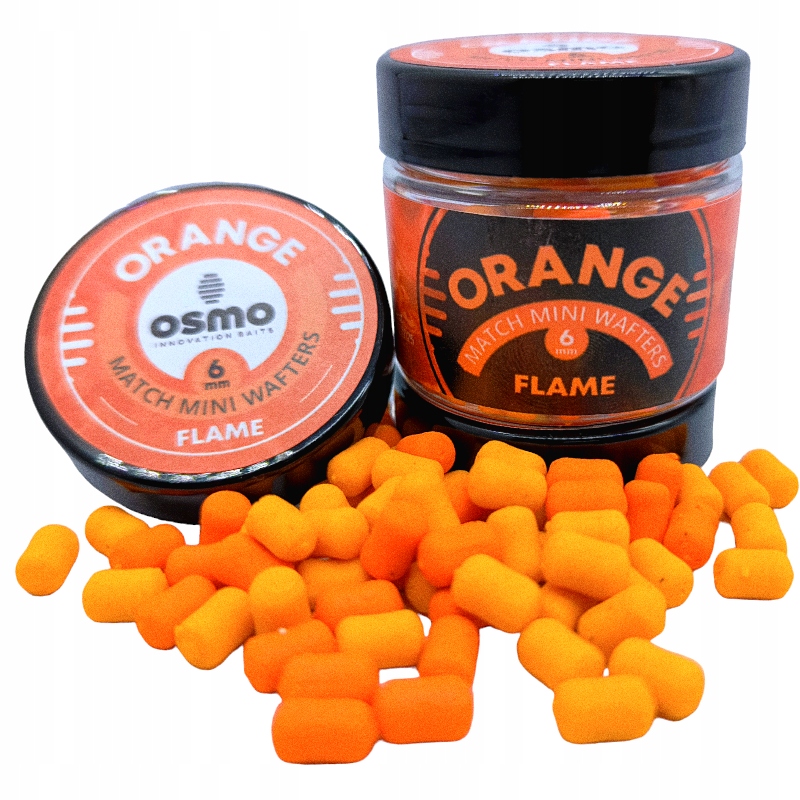 Przynęta Osmo Method Feeder Mini Wafters Orange Flame 6mm Na Karpia Metodę