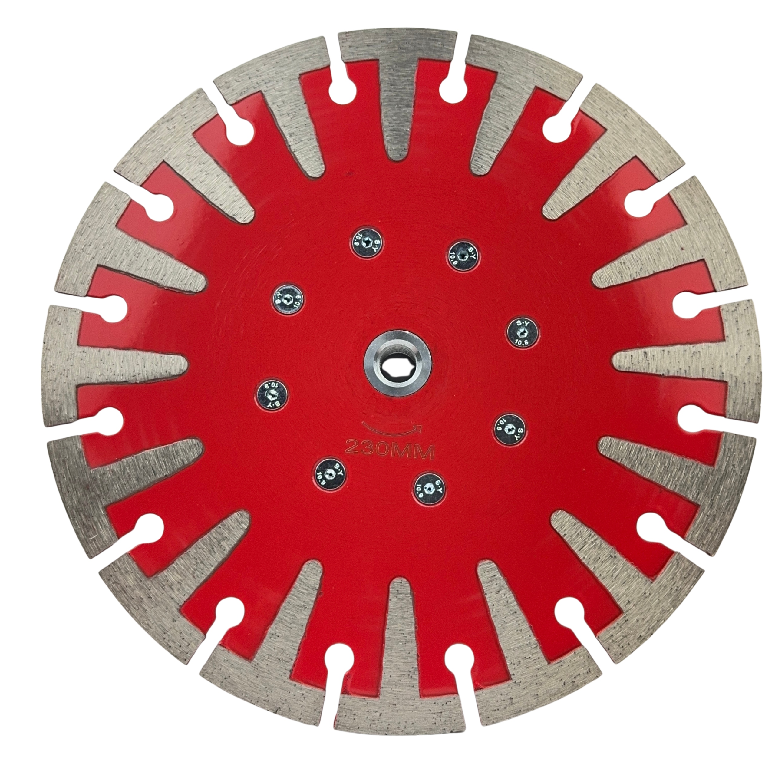 Diamantový Kotouč Diames Pro Řezání Žulového Betonu 230 MM M14 Flanše Dente