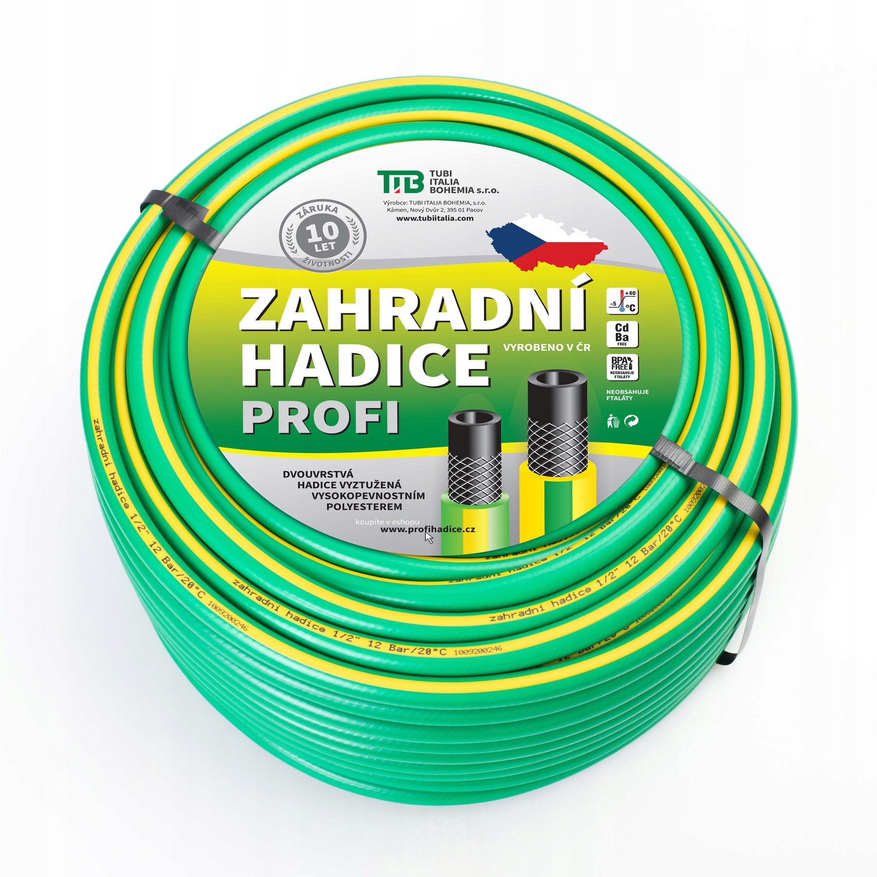 Zahradní hadice Astra Green Profi 1/2" 100 m