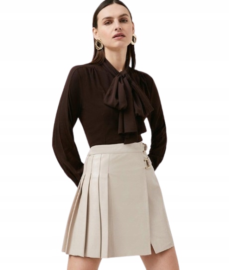 Karen Millen Halenka S Dlouhým Rukávem Hnědá 34 2AXE3_A* 34 2_X