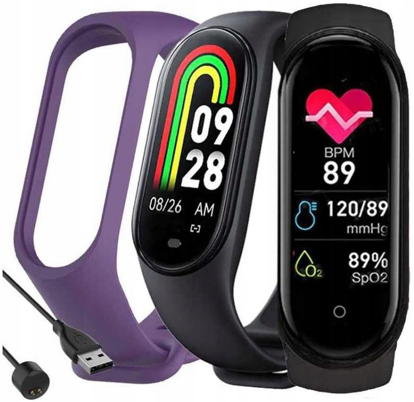 KROKOMIERZ SMARTWATCH SMARTBAND M8 OPASKA