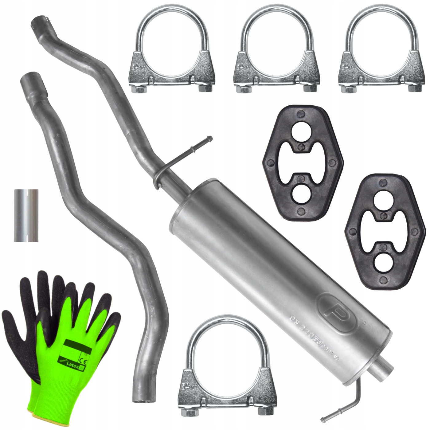 ADP-O6J36U2B4S3X4N7 - Средний глушитель Ford Galaxy 1 и MK1 94-06 1.9 TDI