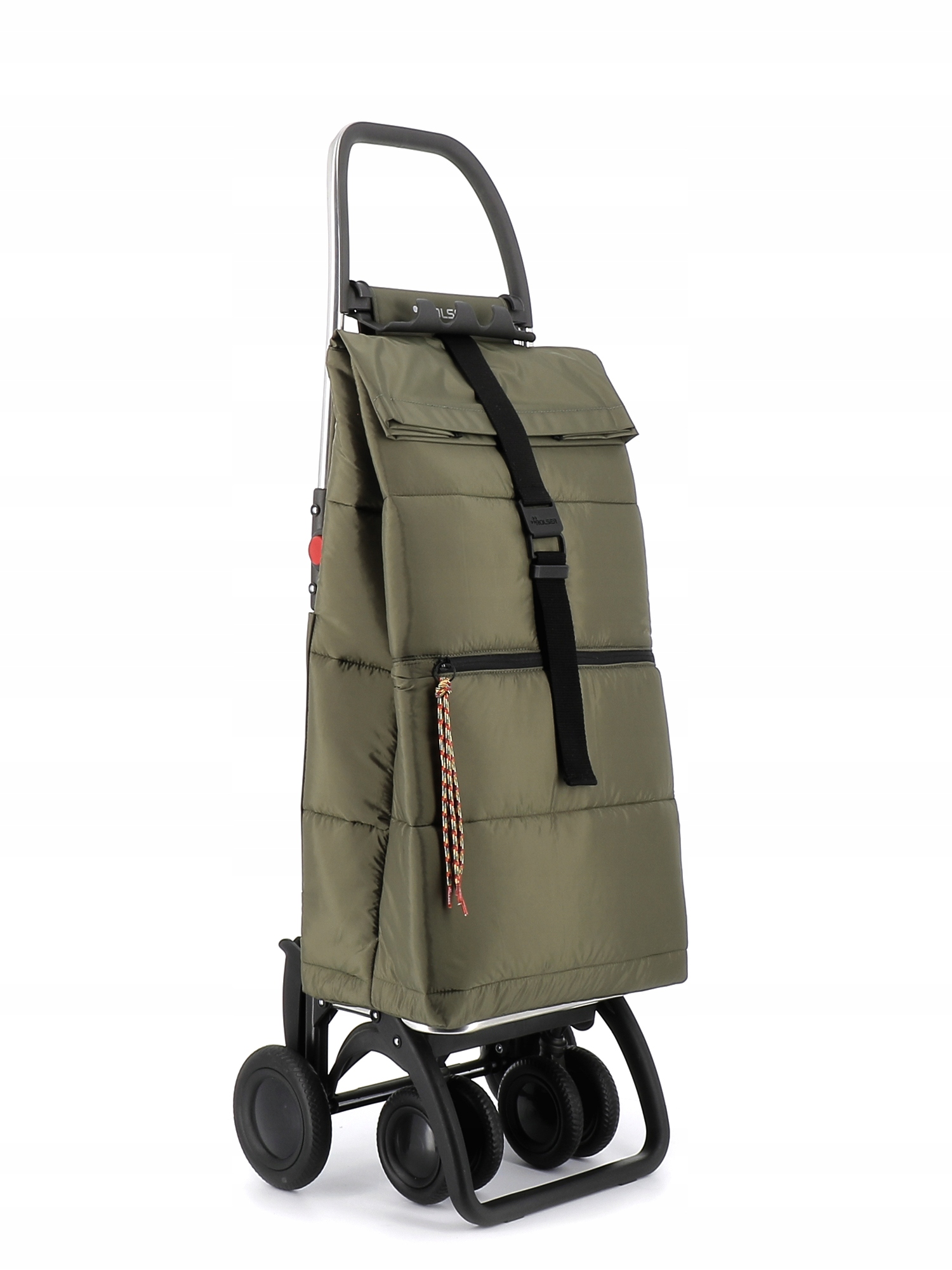 Rolser Big Polar 4L Tour Vozík na kolečkách Nákupní taška Khaki
