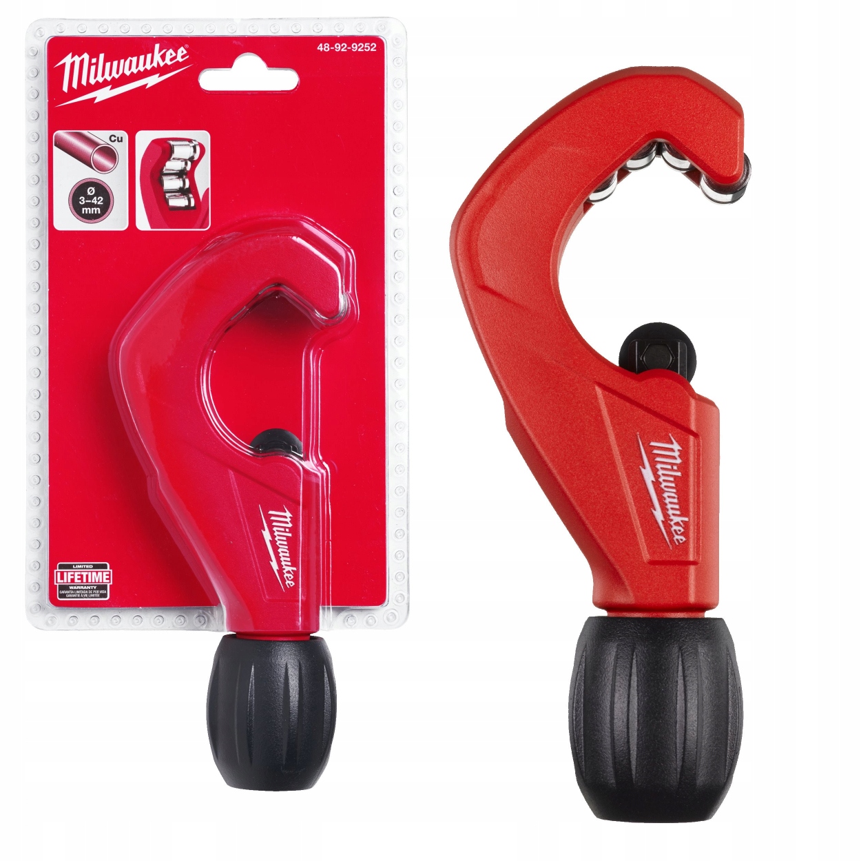 Milwaukee řezačka na měděné trubky 3-42 mm řezací nůž řezací nůžky