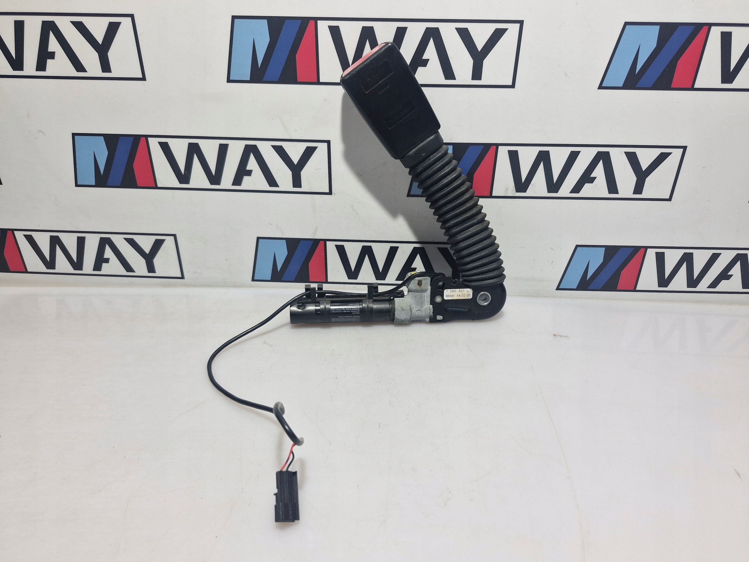 BMW 6 E63 hook adjuster supports safety left front 7060457