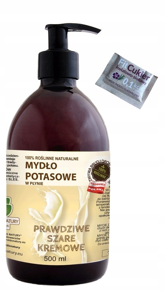

Szare Mydło Potasowe Kremowe w płynie 500ml