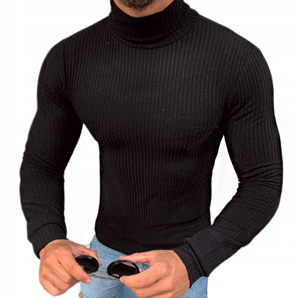 Pánský svetr Rolák Slim fit Athletic Elastický