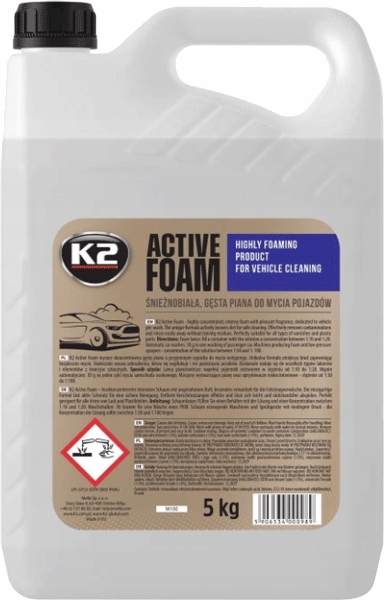 

K2 Active Foam Aktywna piana do mycia wstępnego 5L