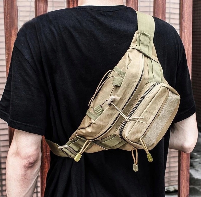 Nerka Duża Saszetka Taktyczna Wojskowa torba MOLLE Rodzaj biodrowa