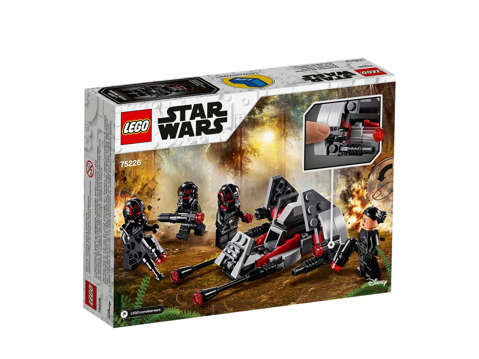### Lego Star Wars 75226 Oddział Inferno Iden Versio