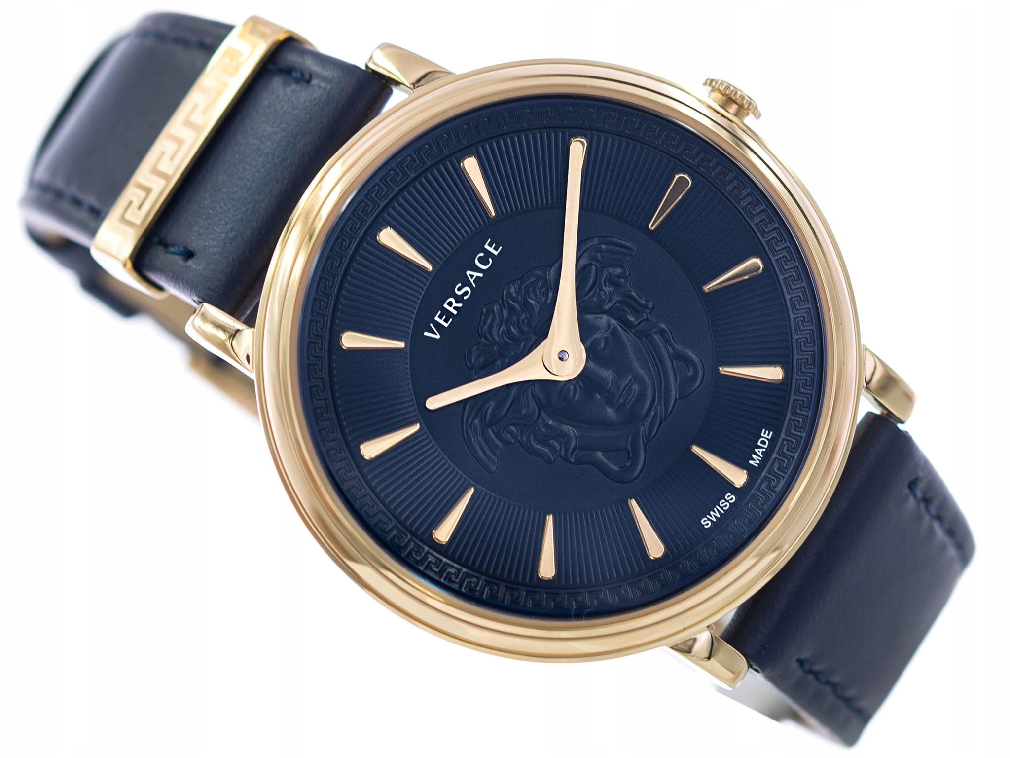 Dámské Hodinky Versace VE8103721 V-circle, Granátové