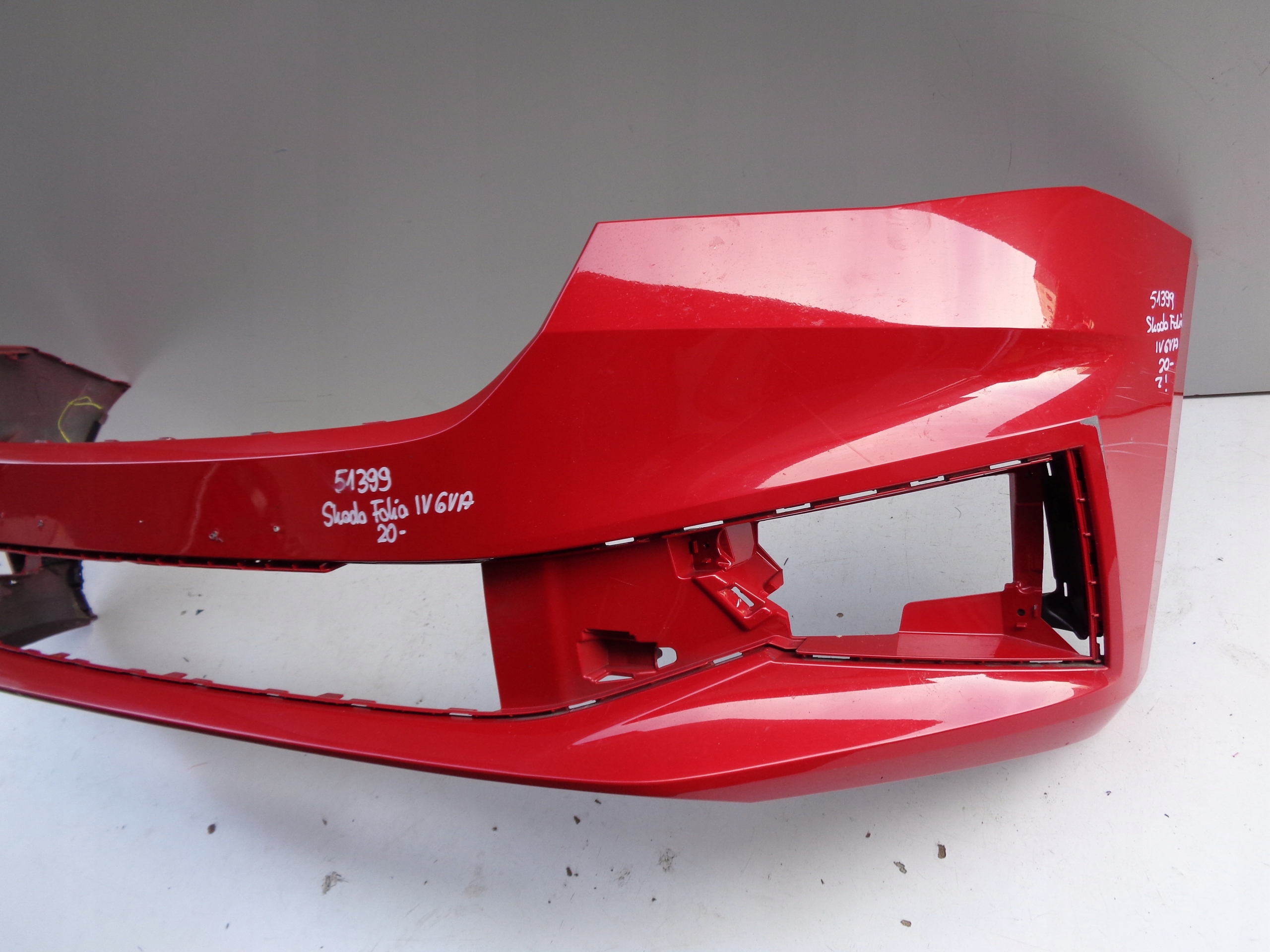 front bumper SKODA FABIA IV 4 6VA 21- NR 51399