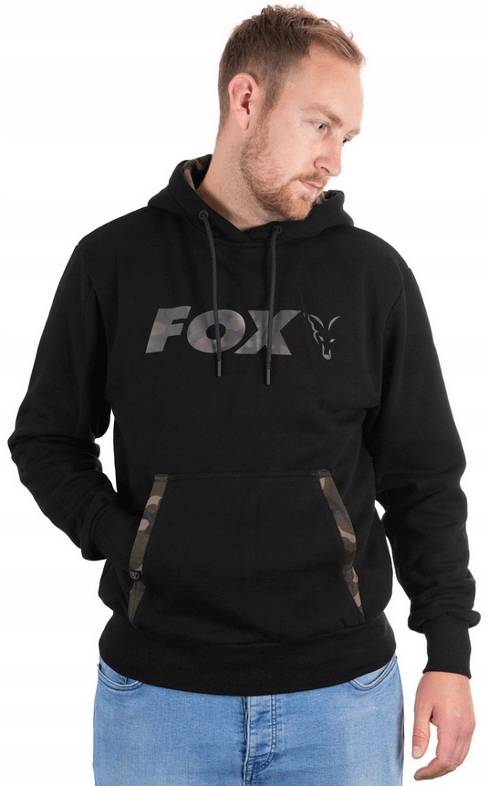 Fox Bluza Black Camo Hoody S
