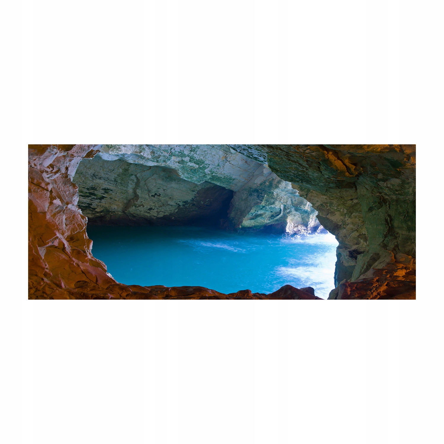 

Foto obraz akryl zdjęcie Morska jaskinia 125x50 cm
