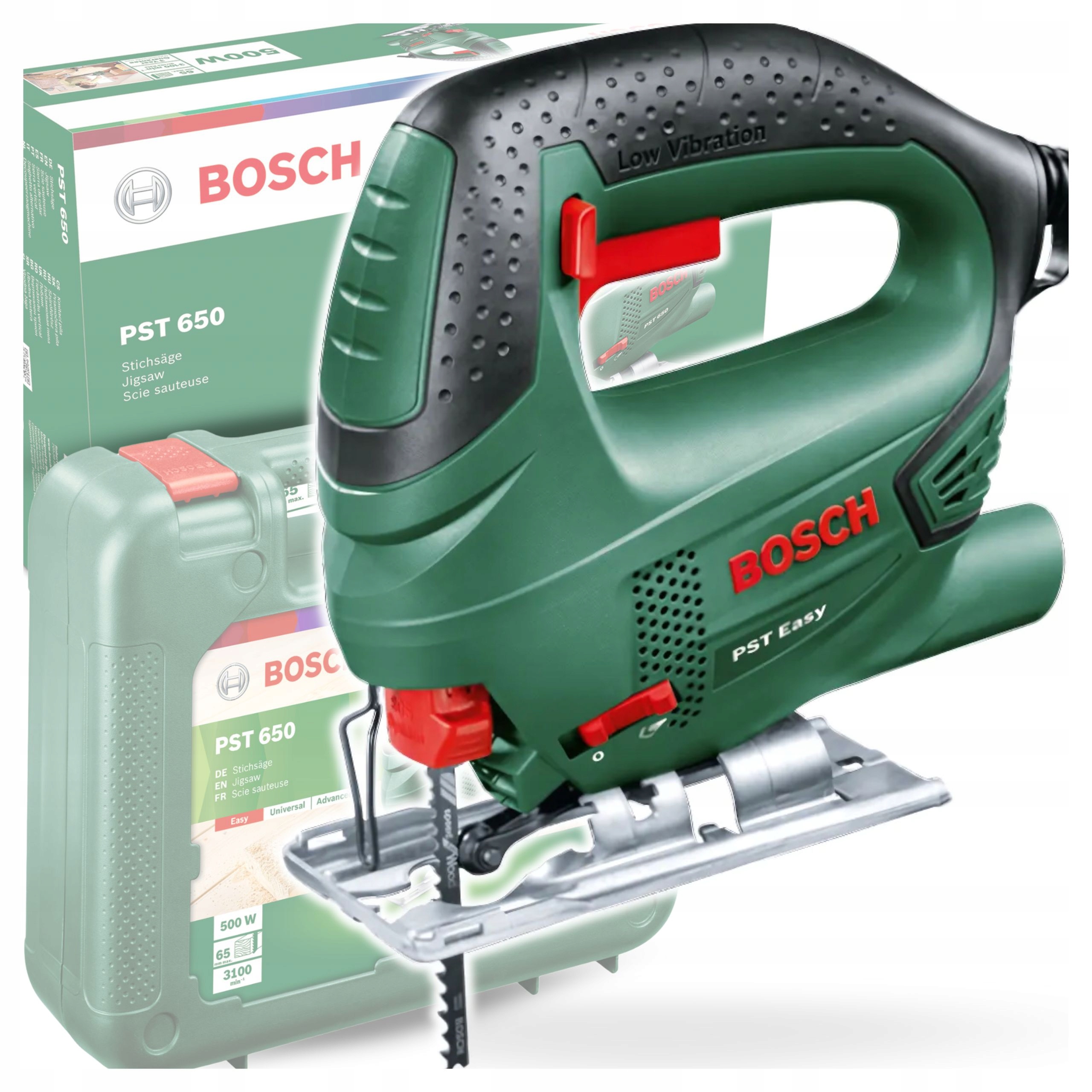 Bosch Diy Pst 650 Wyrzynarka sieciowa o mocy 500W 06033A0700