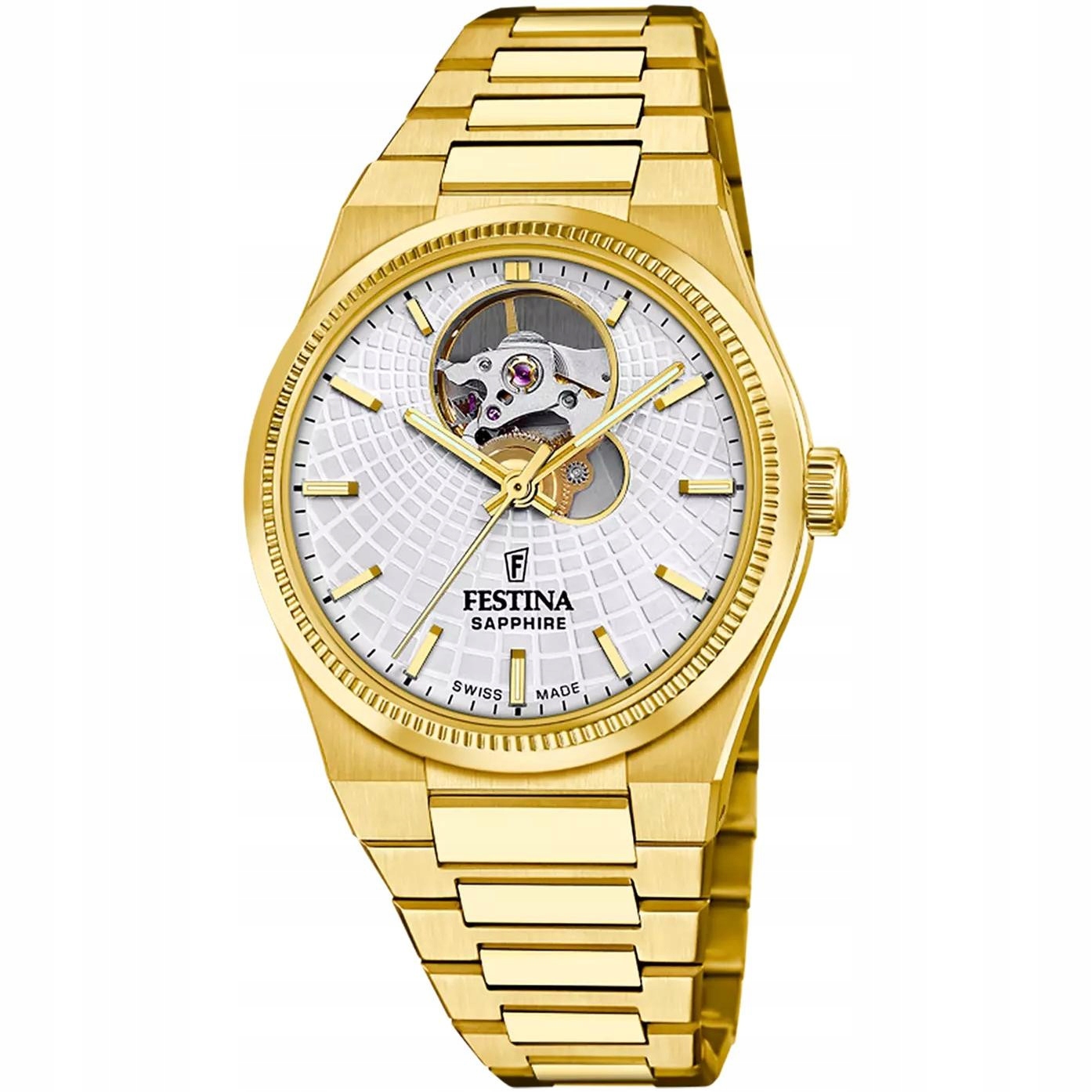 Dámské hodinky Festina F20064-1 zlaté