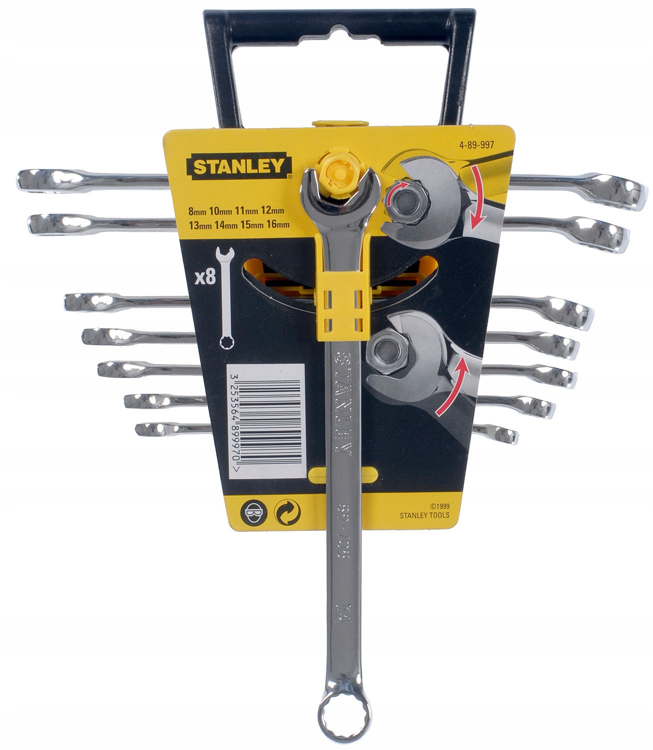 

Stanley 899974 Klucz Oczkowo-płaski 'szybki', Kpl.