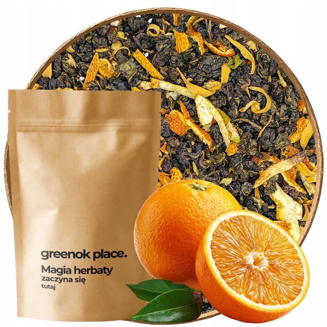 Čaj Oolong Pomerančový Úžas 1000 g pomeranč citrusový pomeranč