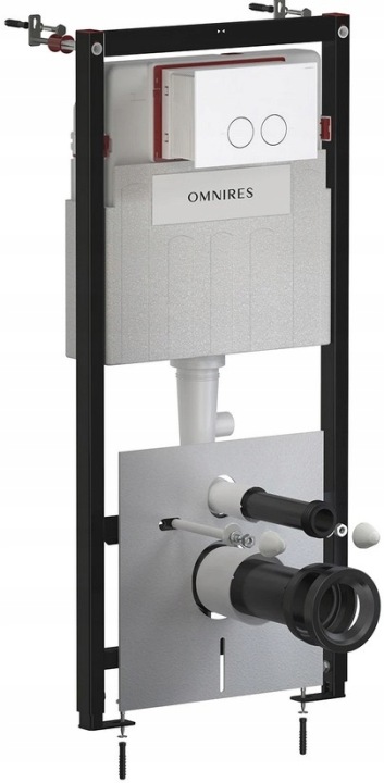 Strongframe Podomietkový Rám Minimálne Splachovacie Tlačidlo STFWCECO1M-RWM