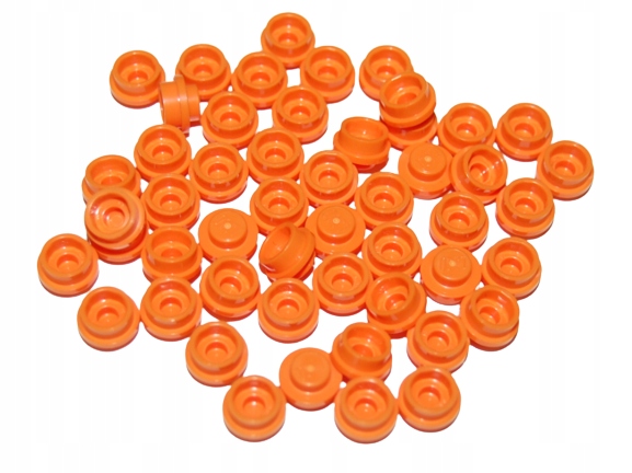 

Lego 4073 1x1 pomarańczowa Nowy (6g) 51 szt.