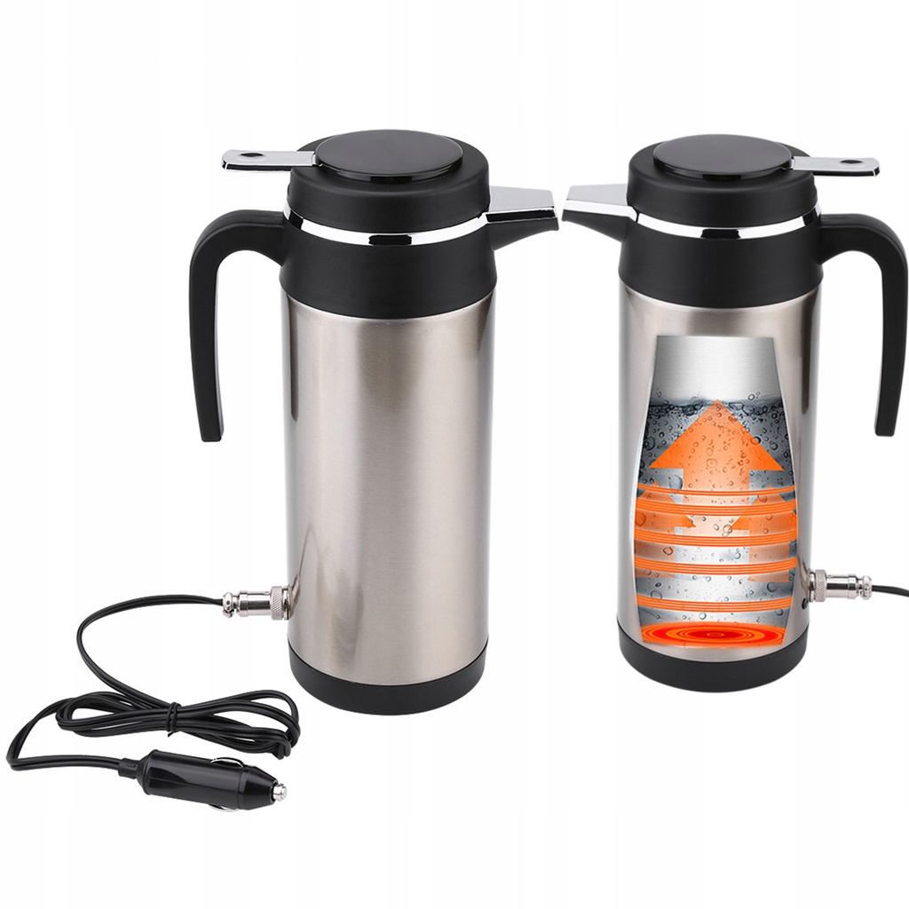 АВТОМОБІЛЬНИЙ ЧАЙНИК 12V 1.2 L 150W НАГРІВАЧ