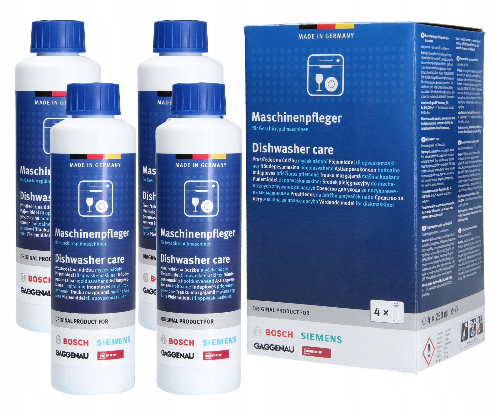 

Płyn do czyszczenia wnętrza zmywarki Bosch 250ml