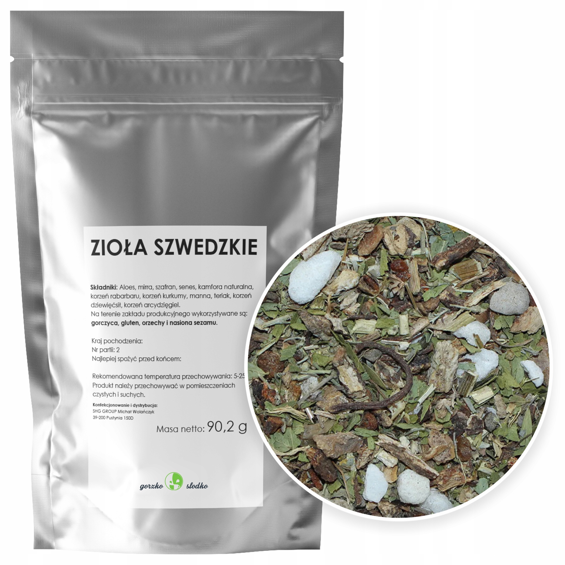 

Zioła Szwedzkie Z Aloesem Marii Treben 90,2g