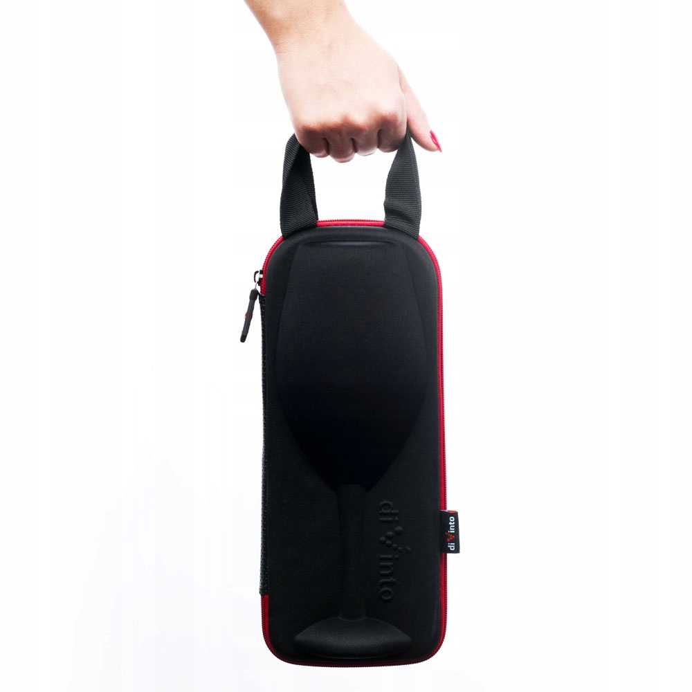 GIGANTYCZNY KIELISZEK z Etui diVinto 750 ml Czarny Kolor czarny