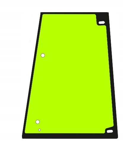 900 910 - бічне скло праворуч Volvo BL61, BL70, BL71