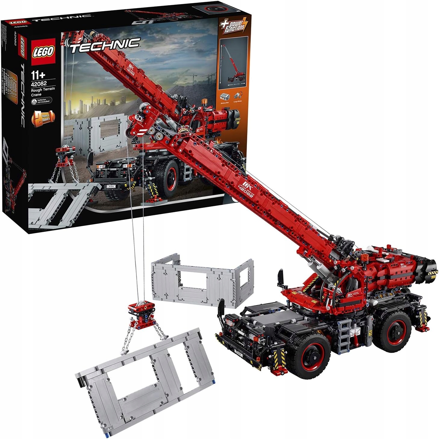 Lego 42082 Technic Wielki Dźwig Terenowy 2 w 1