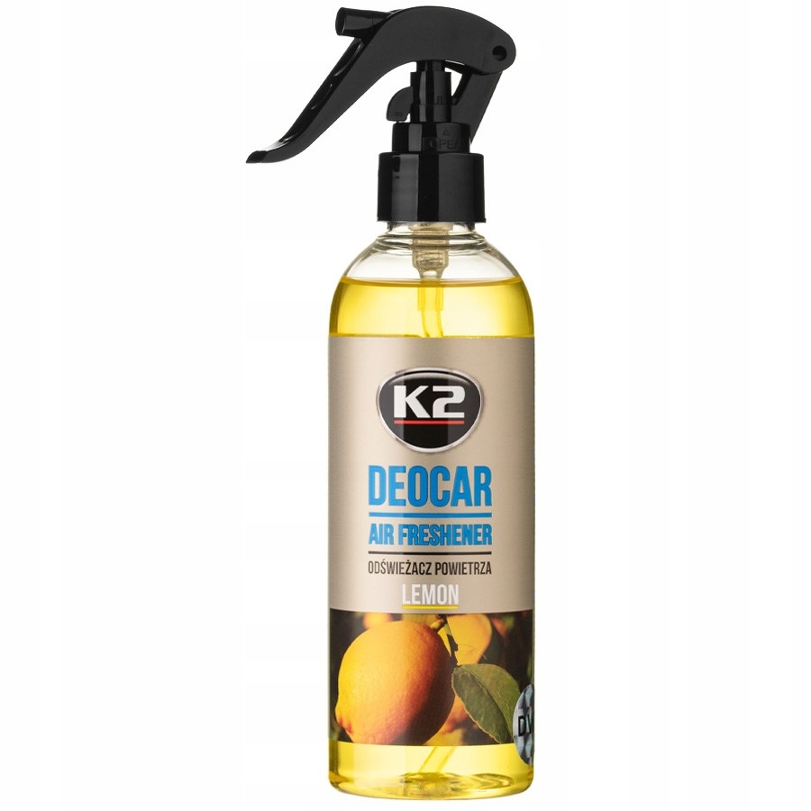 

K2 Deocar odświeżacz zapach samochodowy Lemon 250m