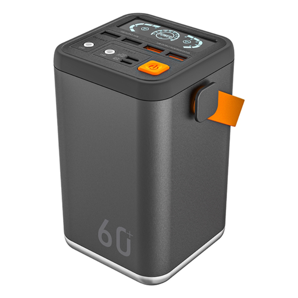 Powerbank 60000 Mah Usb-c Pd 18W Szybkie Ładowanie Qc Power Delivery
