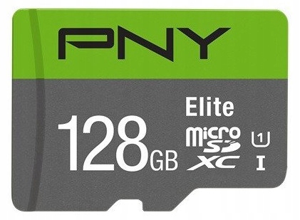 

Karta Pny Elite 128GB microSDXC C10 Uhs-i 100MBs