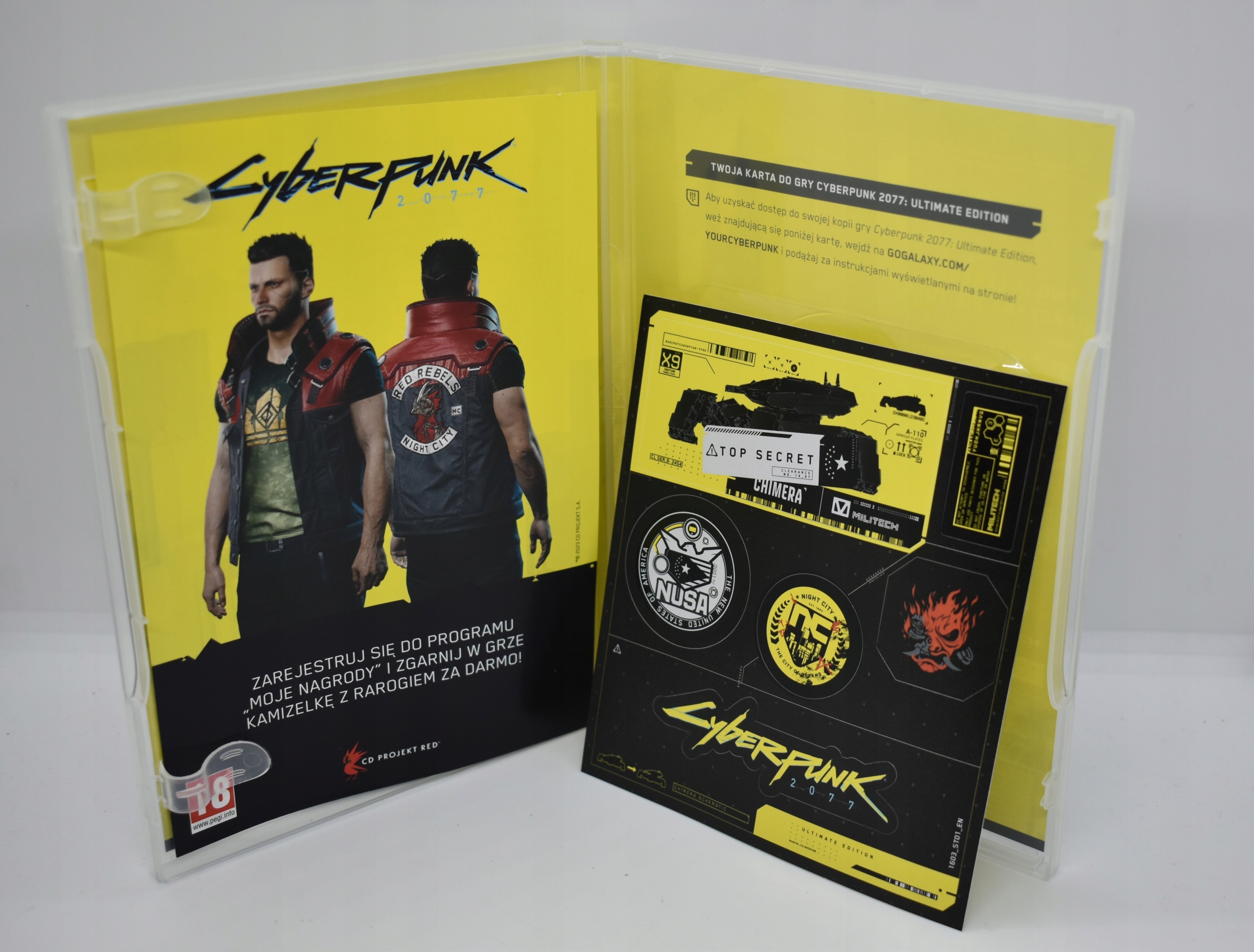 PUDEŁKO PO CYBERPUNK 2077 ULTIMATE EDITION PC