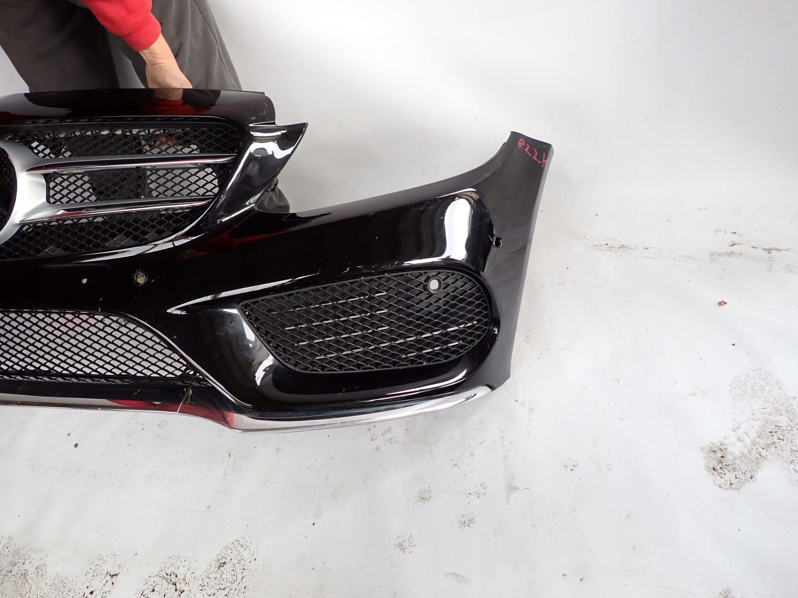 MERCEDES C class W205 AMG 14- bumper front front