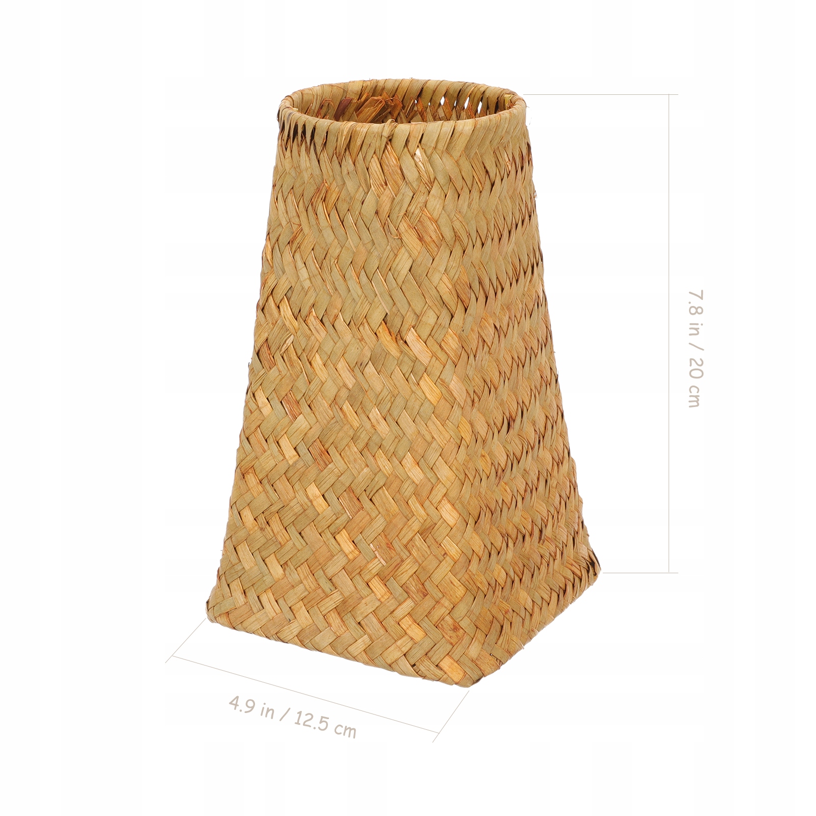 RUSTYKALNE DEKORACJA DOMU Z RATANU WAZON NA KWIAT SZTUCZNE ROŚLINY BAMBUSOW Marka bez marki