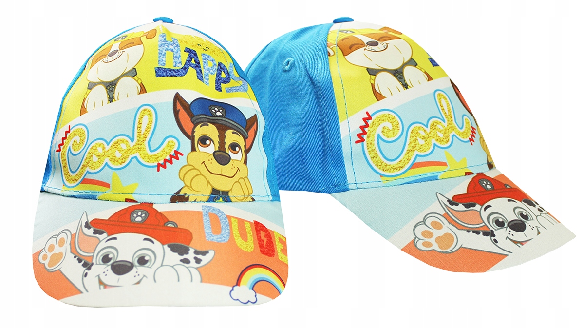 

Psi Paw Patrol Czapka Z Daszkiem Dziecięca 52CM
