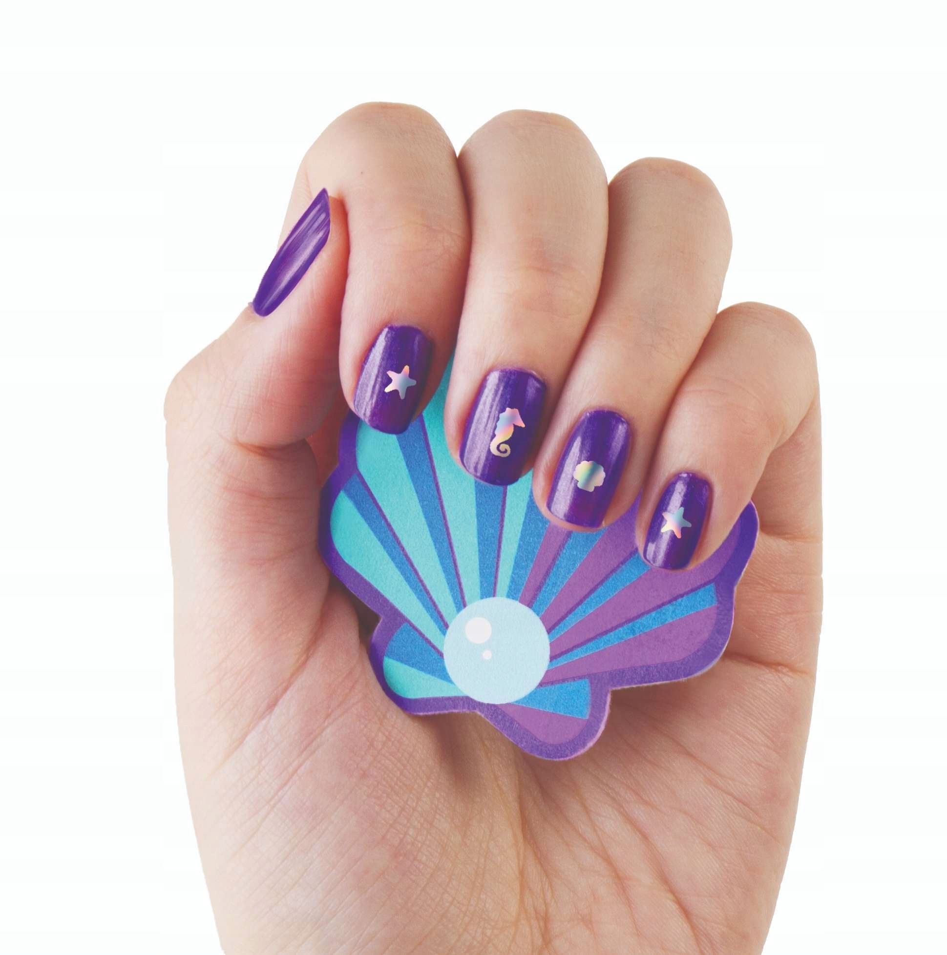 ZESTAW KOSMETYKÓW MAKE IT REAL MAKIJAŻ TATUAŻE LAKIERY SYRENKA MERMAID 2460 Materiał karton metal plastik tkanina